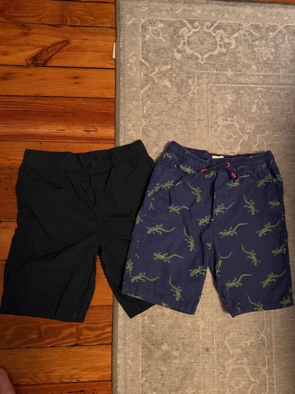 Boys Boden Lizard Print Shorts lot 12